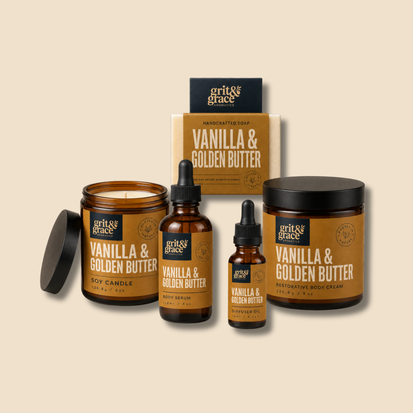 Vanilla & Golden Butter Comfort Bundle