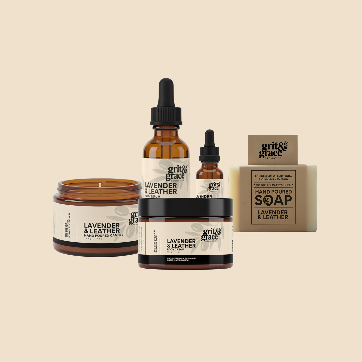 Lavender & Leather