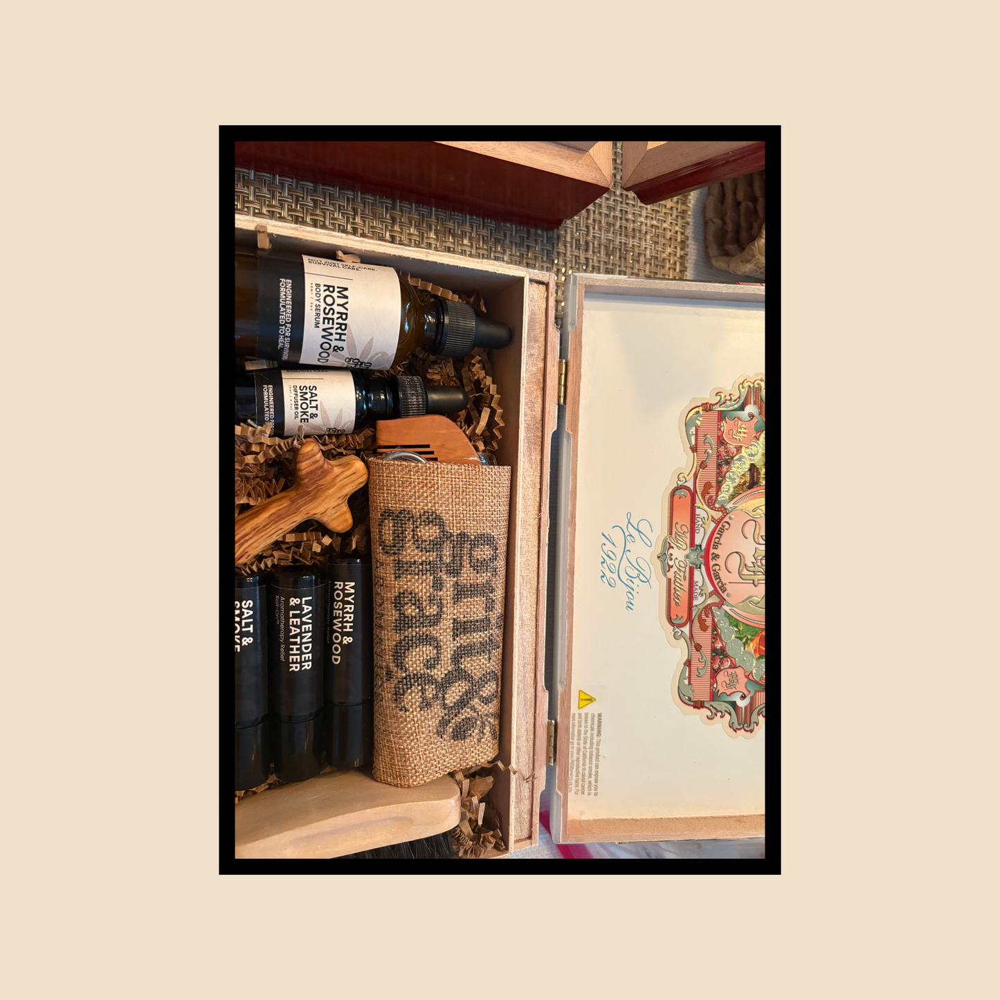 Salt & Smoke — Cigar Box Edition