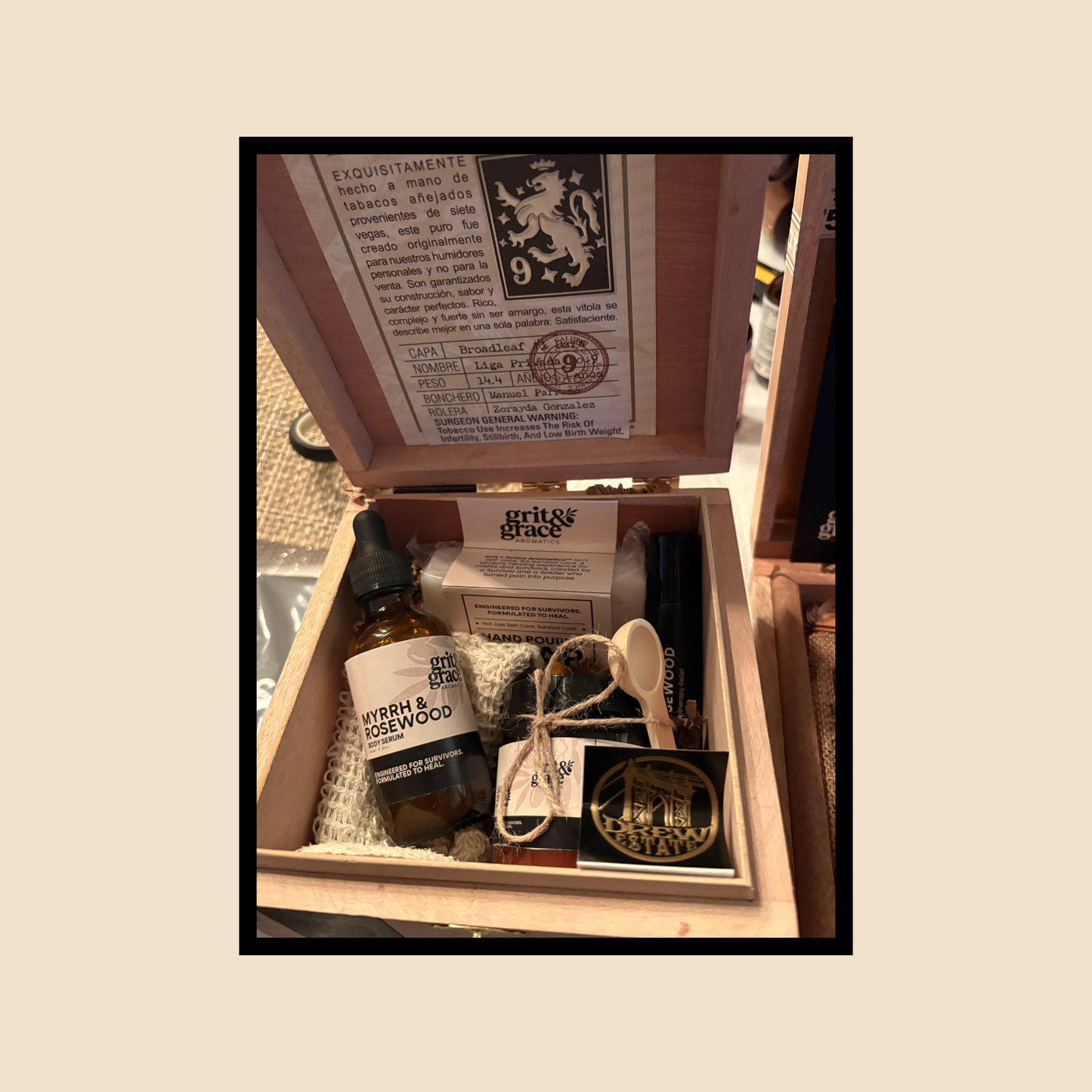 Salt & Smoke — Cigar Box Edition