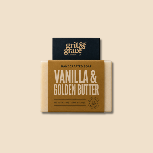 Vanilla & Golden Butter Handcrafted Soap Bar